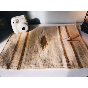 Soft Vintage Southwest Woven Tapestry